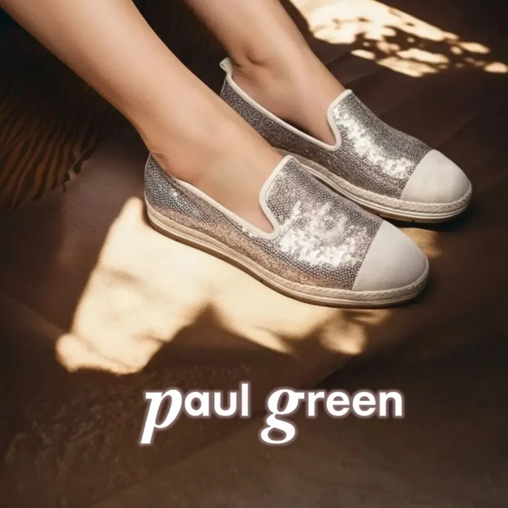 Paul Green Resortwear Coastal Grandma Joaquin Sequin Espadrilles